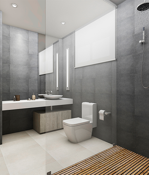 bathroom with several key fixtures and accessories | Akpipes-sanitary